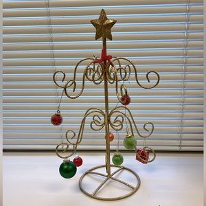 CHRISTMAS ELECTROPLATED ANTI-RUST GOLD GLITTER HOLIDAY TREE